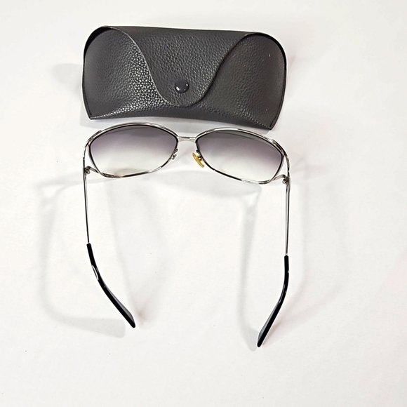Fendi Women\'s Oversized Silver Metal Sunglasses main image 4